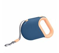 ZGUZMCMK Laisse Rétractable pour Animaux de Compagnie Conçue en et Acier INOX Cordon Flexible Cinq Mètres Design Idéal Prise en Main Adaptée pour Promenades, Blue, 5M