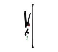 ZGUZMCMK Lance D'Arrosage de Remplacement pour Tuyau de Jardin Pulvérisation Stable Poignée PP Résistante Installation Facile Adaptée pour Arrosage Nettoyage E, Tête à Double Coude