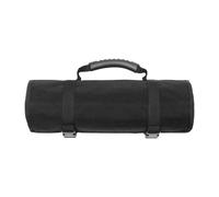 ZGUZMCMK Organiseur à Rouleaux avec Poches Multifonctionnelles, Design Compact, Poignée Ergonomique, Matériaux Durables, Idéal pour Le Transport, Cadeau pour é, Noir
