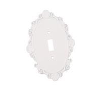 ZGUZMCMK Plaque Interrupteur Mural Décor Gothique Ancien Installation Facile Protection Solide Style Rustique Adapté Chambre Bureau Maison Cadeau, Style C