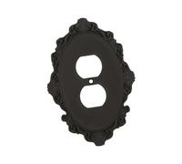 ZGUZMCMK Plaque Interrupteur Mural Décor Gothique Ancien Installation Facile Protection Solide Style Rustique Adapté Chambre Bureau Maison Cadeau, Style B