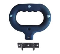 ZGUZMCMK Poignée de Chariot Pliable, Pièces de Rechange, Accessoires de Poignée de Poussée pour Chariot à Main, Conception Ergonomique en Polypropylène pour Ch, a