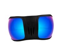ZGUZMCMK Protection Oculaire pour Chevaux, Lunettes de Protection Coupe-Vent, Lunettes de Course pour Chevaux, Lunettes de Saut d'obstacles, Noir et Bleu