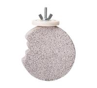 ZGUZMCMK Support pour Perroquet avec Barre de Mastication pour Pattes, Perchoir et Jouet pour Perruches, Calopsittes et Inséparables, 7.8 X 7.8 Cm