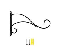 ZGUZMCMK Support Suspendu en Fer pour Pots de Fleurs, Paniers et Mangeoires. Structure Robuste et, Idéale pour Les Terrasses et Les Jardins, Style Un