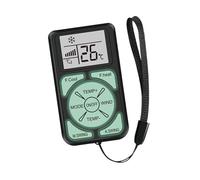 ZGUZMCMK Télécommande universelle pour climatiseur multifonction, ergonomique et légère, pour la maison, la chambre, les adultes et les gens, avec écran