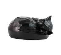 ZGUZMCMK Urne Commémorative pour Chats avec Petite Statuette d'animal,