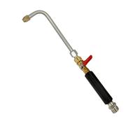 ZGUZMCMK Vanne pour Nettoyeur Haute Pression, Lance, Tuyau D'arrosage, Perche Coudée, Rallonge en Cuivre et Acier Inoxydable, Installation Facile, Compatib, Courbé à 90 Degrés