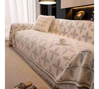 ZGWRYI Tapis de Canapé pour Les 4 Saisons,Protection de Canapé pour Chien,Couvre Jeté de Sofa 1 2 3 4 Places,Housse D'Assise AntidéRapante et Douce(H1 Gray,180x200cm)