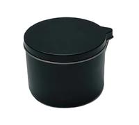 ZGXNYI Bocal à Bougie Vide en Vrac, récipient à Bec verseur, boîte de Rangement Vide, Fabrication de Bougies for Massage aromathérapie à Faire soi-même(Black-12PCS)