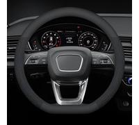 ZGYHESO Couvre Volant Voiture Cuir PU Premium pour Suzuki Alto Kei Lapin Twin Celerio Swift Dzire Splash, Antidérapant Respirant Housse Volant Automobile Protection Élastique,C