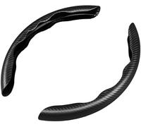ZGYHESO Couvre Volant Voiture Cuir PU Premium pour Suzuki Alto Kei Lapin Twin Celerio Swift Dzire Splash, Antidérapant Respirant Housse Volant Automobile Protection Élastique,A