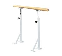 ZGYOZMNG Barre de Ballet, Barre de Danse réglable avec Pied antidérapant, Convient pour Les étirements, l'équilibre, Les Enfants et Les Adultes (Blanche 1,5 m)