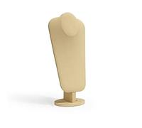 ZGYOZMNG Étagère à Bijoux, présentoir à Colliers, Tour de présentation, Buste à Bijoux, Support pour expositions, présentoirs de Boucles d'oreilles, Suspension en Microfibre