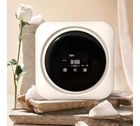 ZGYOZMNG Sèche-Linge électrique Portable 3,5 l, Mini-sèche-Linge entièrement Automatique, sèche-Linge Compact à Chargement Frontal avec cuve en Acier Inoxydable, Machine à Laver Tout-en-Un, de Bureau