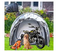 ZGYOZMNG Tente de vélo Suspendue 2 en 1, Rangement extérieur étanche avec Tissu Oxford 210D PU4000, abri de Rangement pour Outils d'extérieur étanche, Vert (Noir)