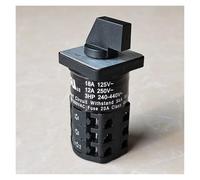 ZH-A Cam Switch Short Circuit Withstand 5KA RMS SYM 600VAC Fuse 20A Class RKI 18A 125V 12A 250V Three Phase 3HP 240-440V