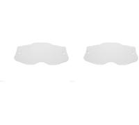 ZH Seecle SE-41S262-HZ Lentille de rechange transparente compatible pour lunettes/masque 100% RACECRAFT 2 / STRATA 2 / ACCURI 2 / MERCURY 2 (Lot de 2)