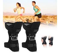 ZH-VBC Booster Genou, Genouillères de Soutien Interarmées Brace Booster, Rebound Spring Force Sports de Protection Coussinets Stabilisateurs de Genou pour Hommes/Femmes