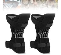 ZH-VBC Genouillère de Soutien Articulaire Powerknee, Genou Booster, 1 Paire Ressort de Sport Renfort de Genouillère Genouillères pour Hommes/Femmes Jambes Faibles, Arthrite