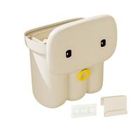 Zhadyu Bac à Compost de Cuisine - Conteneur à Déchets Murale avec Couvercle,Bac À Compost sous L'Évier | pour Camping-Car Dortoir Armoire Placard Plan De Travail Chambre Camping Salle De Bain