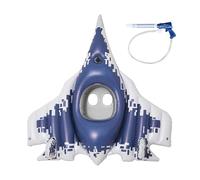 Zhadyu Bouée de Piscine pour Les | Bouée Gonflable en Forme d'avion pour la Natation Jouet | Flotteur de Natation pour | pour Maison, lac, rivière, Jardin, Salle de Bain, Filles