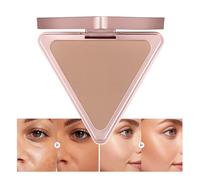 Zhadyu Bronzer Mat - Bronzer Pour Teint Clair,Forme Triangulaire Palette pour Fond de Teint Mat Effet Bronzé Fixation pour Femmes Visage Peau Corps