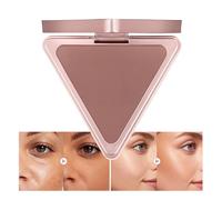 Zhadyu Bronzer Mat, Poudre Bronzante, Forme Triangulaire Palette pour Fond de Teint Mat Effet Bronzé Fixation pour Femmes Visage Peau Corps