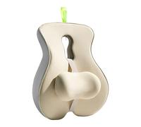 Zhadyu Coussin de Soutien Lombaire,Coussin Lombaire Ergonomique | Correcteur Réglable pour Position Assise Grossesse Avion et Longs Trajets en