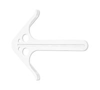 Zhadyu Dispositif De Localisation Du Centre Pour Menuiserie - Localisateur De Précision Avec Jauge Antidérapante | Chercheur De Centre Pour Tuyaux - Pour Traçage Ajustage Marquage Positionnement