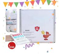 Zhadyu Kit de Survie Fart Marrant,Jouets À Prouts pour Blague Hilarante | Ensemble sous-Vêtements Badge Drôle Et Lingettes Humides - pour La Célébration du Poisson D'Avril Et De Noël, Hommes, Femmes,