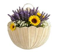 Zhadyu Panier En Osier | Organisateur Esthétique À Bord Dentelé - Panier En Osier Festonné Pour Stockage Décoratif - Pour Organisation Salon Chambre Cuisine Ferme Appartement Fruits Légumes Jouets