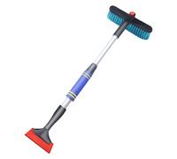 Zhadyu Pelle À Neige Portable | 360° Grattoir à Glace Rotatif avec Brosse | Grattoir Dégivreur pour Coffre - pour La Vitre Le Pare-Brise L'Allée La Voiture Le Véhicule Le Camion Le SUV Et Le