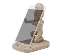 Zhadyu Support de téléphone Figurine, Support de téléphone Sculpture - Support de Statue de l’île de Pâques - Décoration de Table exquise, Support de Smartphone Amusant pour tablettes