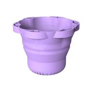 Zhadyu Support pour Pinceaux Aquarelle,Palette D'Aquarelle En Silicone Pour Artistes - Nettoyeur de Pinceaux de Peinture | Pour Salle De Classe Bureau Fête Artistique École À La Maison Camping