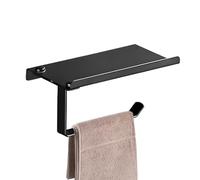 Zhadyu Support pour Rouleau de Papier Toilette - Acier Stable Anti-Rouille,Support pour Rouleau De Cuisine - pour Cuisine Appartement Toilettes Cottage Hôtel Organisation Salle De Bains Maison Ferme