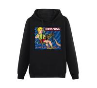 ZHAIFAN The Offspring Americana Vinyl CD Cover Black Mens Pullover Printed Hoodies Unisex Sweatshirts XXL