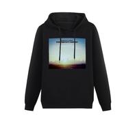 ZHAIMAORIJI Boards of Canada Tomorrows Harvest Hoody Unisex Ptinted Hoodies Long Sleeve Men's Hooded with Pocket Black L