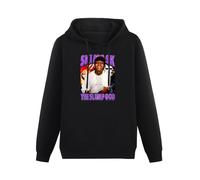 ZHAIMAORIJI Ski Mask The Slump God Hip Hop Rap Hoody Unisex Ptinted Hoodies Long Sleeve Men's Hooded with Pocket Black XXL