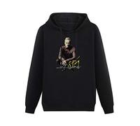 ZHAIMAORIJI Sting Pic Image Sacred Love Tour 2005 Asia Merch Hoody Unisex Long Sleeve Hooded with Pocket Black XL