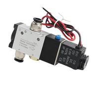 ZHAJNG Électrovanne pneumatique à air normalement fermée 3V410 PC10 3/2, commande électrique, vanne magnétique à gaz(DC24V)
