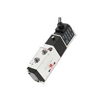 ZHAJNG Électrovanne pneumatique AC220V 4V110-06 1/8 po, port 5 voies, 2 positions, gaz, pneumatique, électrovannes magnétiques(Wire 4V110-06)