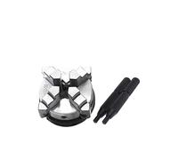 ZHAJNG K01-63 80 K02-50 63 80B K01-50 Mandrin de tour à 3 mors et 4 mors, bielle M14x1, autocentrant, mini, for le travail du métal et du bois(K02-50)