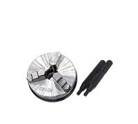 ZHAJNG K01-63 80 K02-50 63 80B K01-50 Mandrin de tour à 3 mors et 4 mors, bielle M14x1, autocentrant, mini, for le travail du métal et du bois(K01-63)