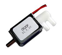 ZHAJNG Mini électrovanne CC 3 V 4,5 V 6 V 12 V 24 V, vanne d'évacuation d'air et de gaz à deux positions et trois voies(DC12V)