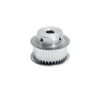 ZHAJNG Poulie de distribution HTD5M 35 dents 5M-35T, poulie dentée for courroie de distribution largeur 15 mm, roue de poulie CNC(Bore 25mm)