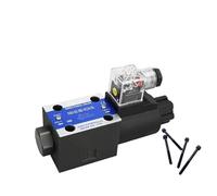 ZHAJNG Vanne de régulation de direction électromagnétique hydraulique série DC24 DSG-02, électrovanne directionnelle à 2 voies 4WE6(DSG-02-2B2-DL)