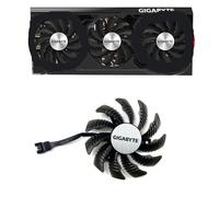 ZHALUOZ Ventilateur de Refroidissement 78 mm 4 Broches PLD08010S12H GA81S2U RTX4070 Super GPU Fan pour Gigabyte 4070ti WINDFORCE RTX 4060 TI Gaming OC(A)