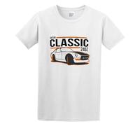 Zhan Zai Chill Best Price Datsun 240Zs Casual Round Neck T Shirt White XXL
