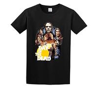 Zhan Zai Day of The Dead Movie 80S Horror Film Zombies George A Romero Men Simple Tshirt Black M